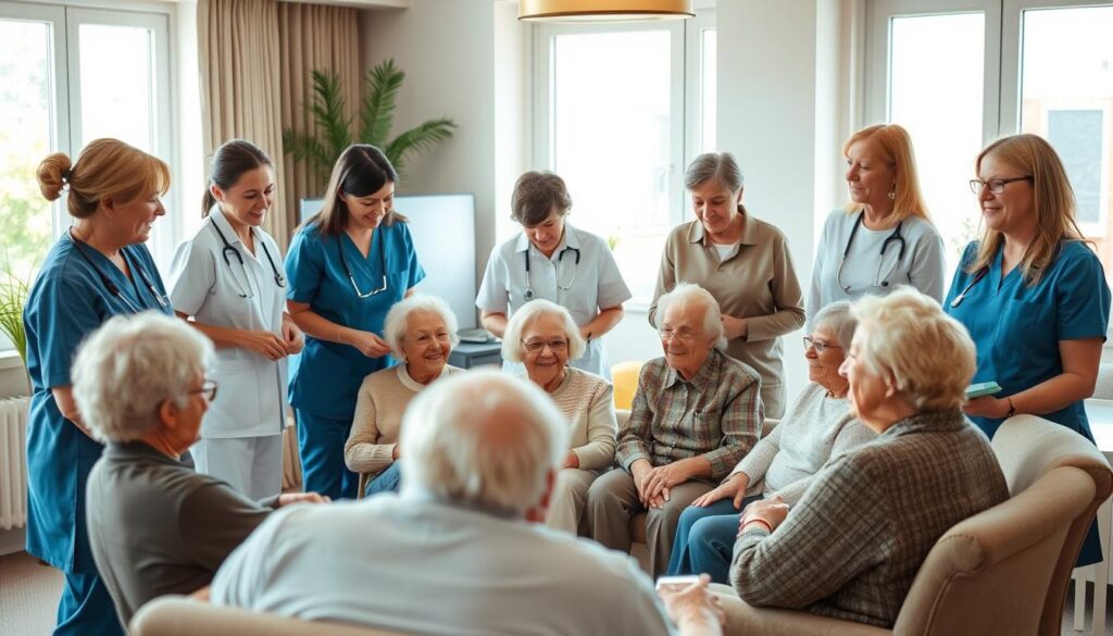 Importance of Trained Attendants in Elderly Mental Health Support